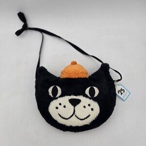 Jellycat Jack Logo Bag Purse Black Cat 25 Years London JELC4BG Crossbody Orange